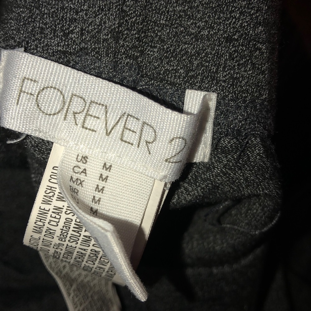 grey Forever 21 leggings